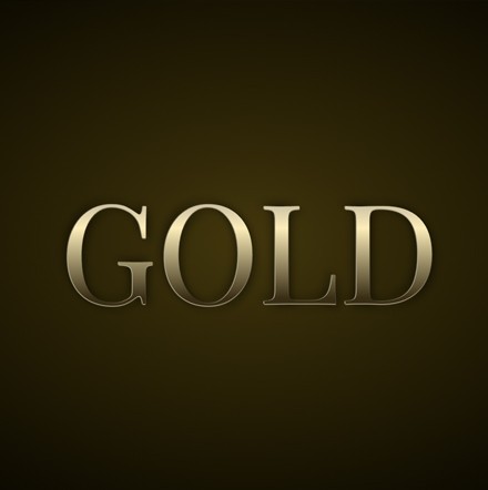 The word winner in gold looking text